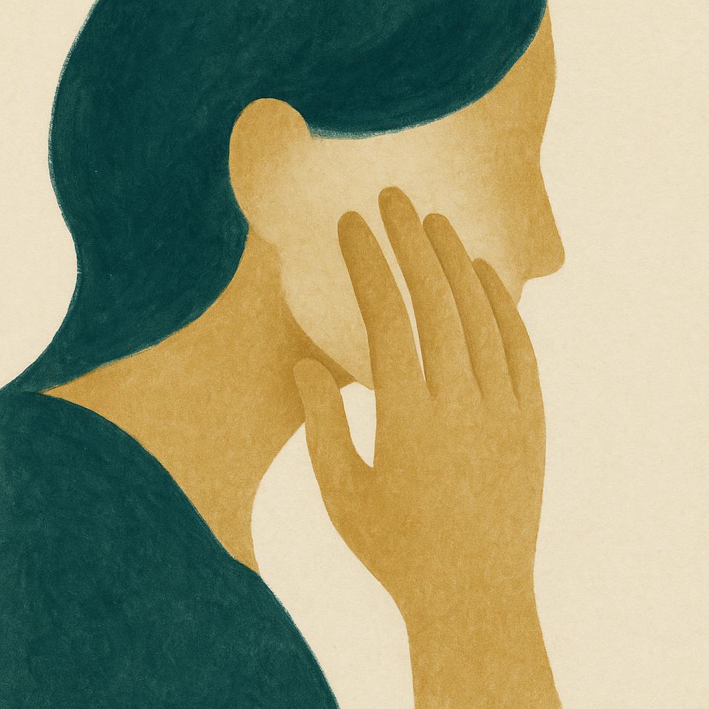 Ilustração editorial para o artigo: Altas habilidades em mulheres: a inteligência que aprendeu a se esconder