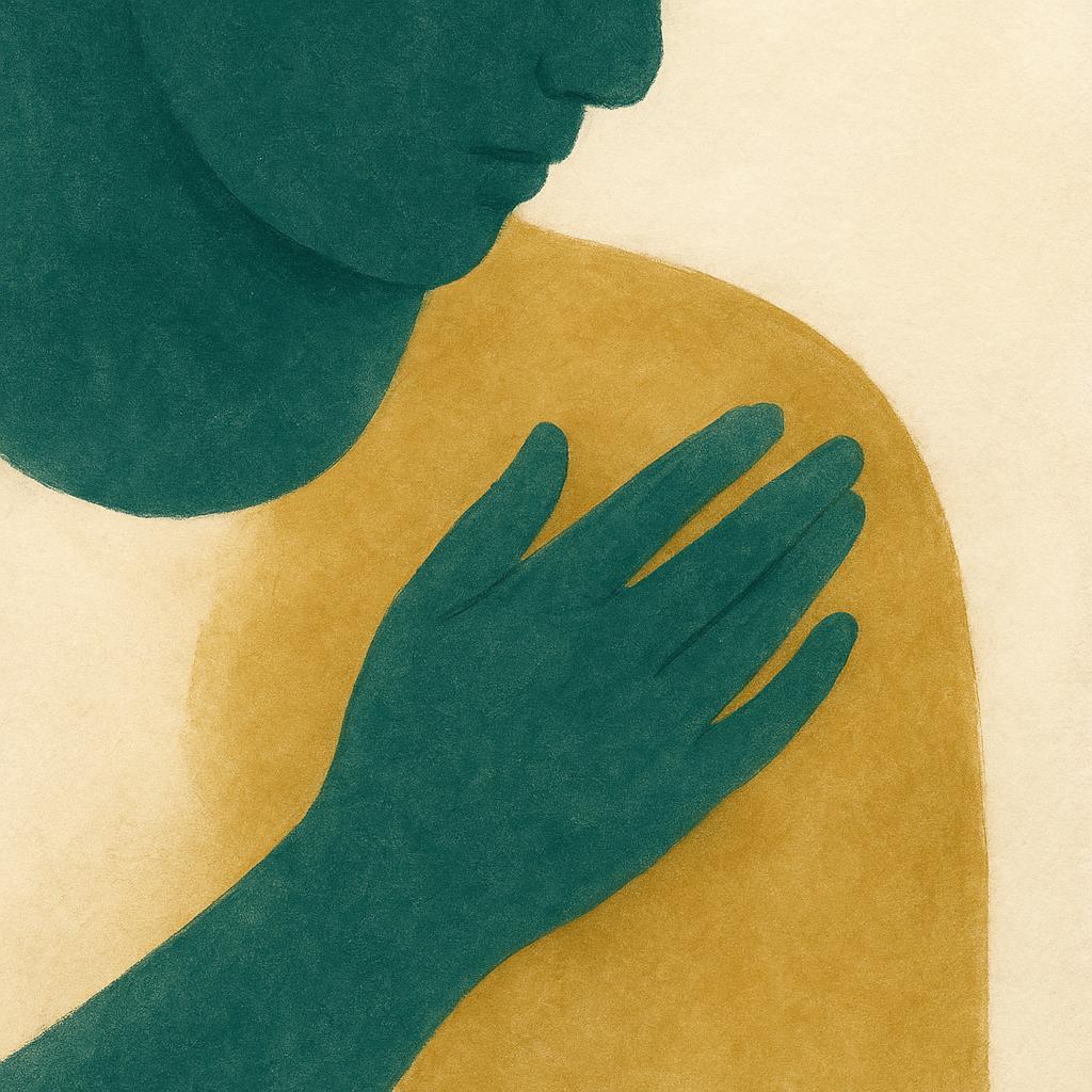 Ilustração editorial para o artigo: Alexitimia no autismo: por que às vezes você não sabe o que sente