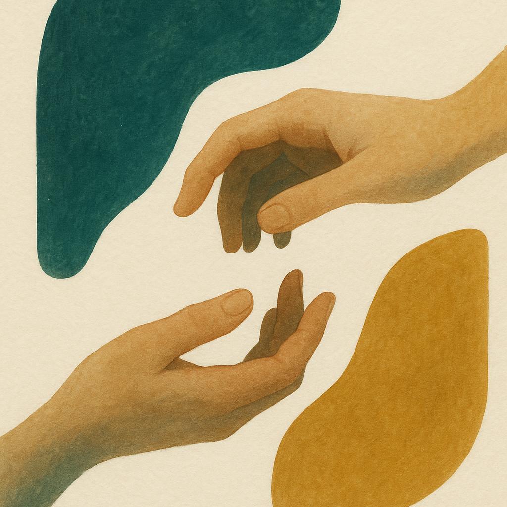 Ilustração editorial para o artigo: Autismo e amizade na vida adulta: por que fazer amigos ficou difícil