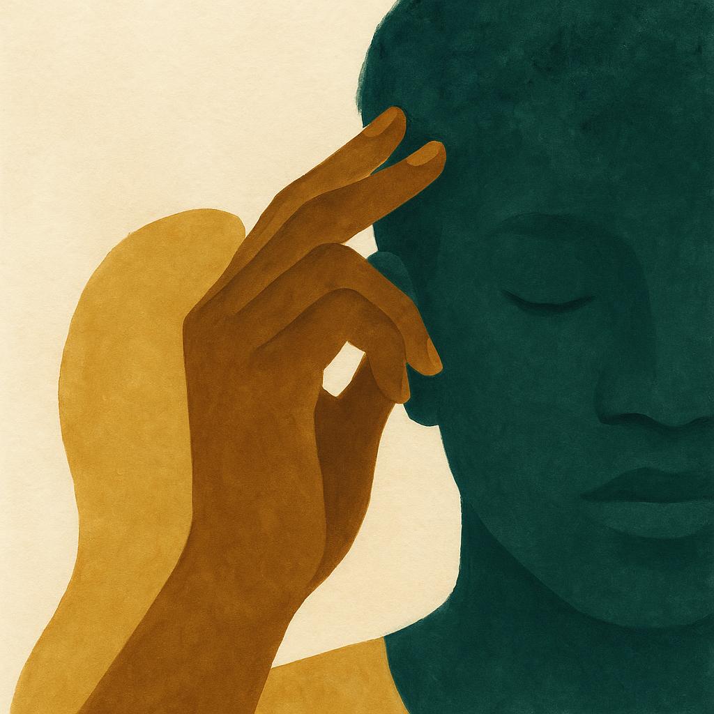 Ilustração editorial para o artigo: Ser autista e negro no Brasil: o que a raça muda no diagnóstico