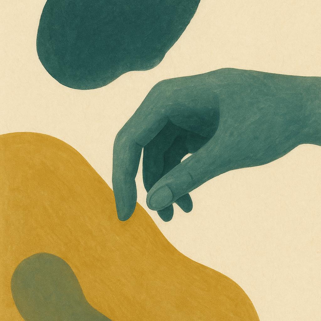 Ilustração editorial para o artigo: Rotina e mudança no autismo: por que a quebra pesa tanto