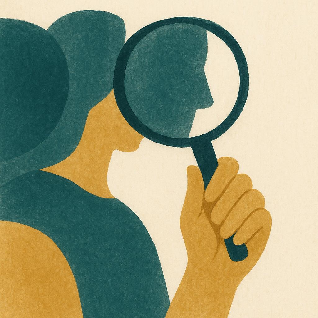 Ilustração editorial para o artigo: Como avaliar altas habilidades no adulto