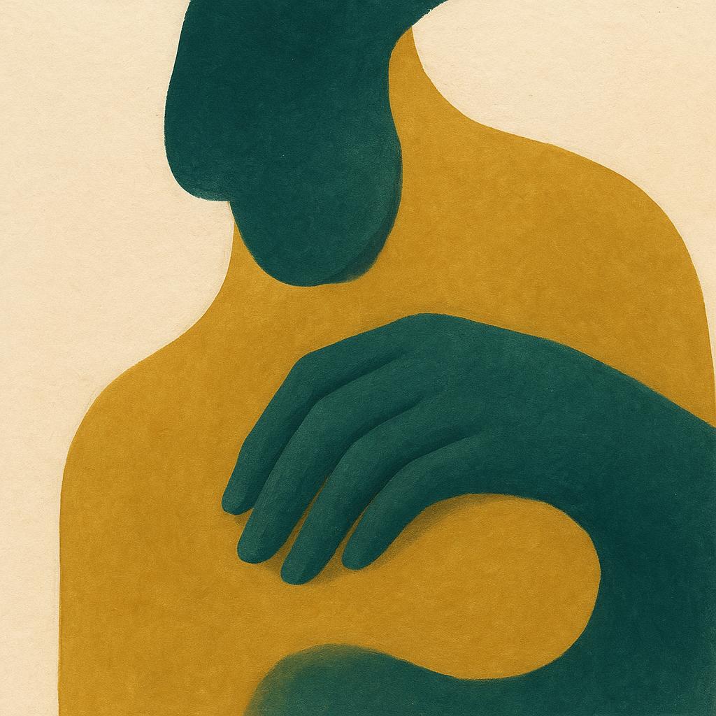 Ilustração editorial para o artigo: Insônia e ansiedade ocupacional: o trabalho como gatilho