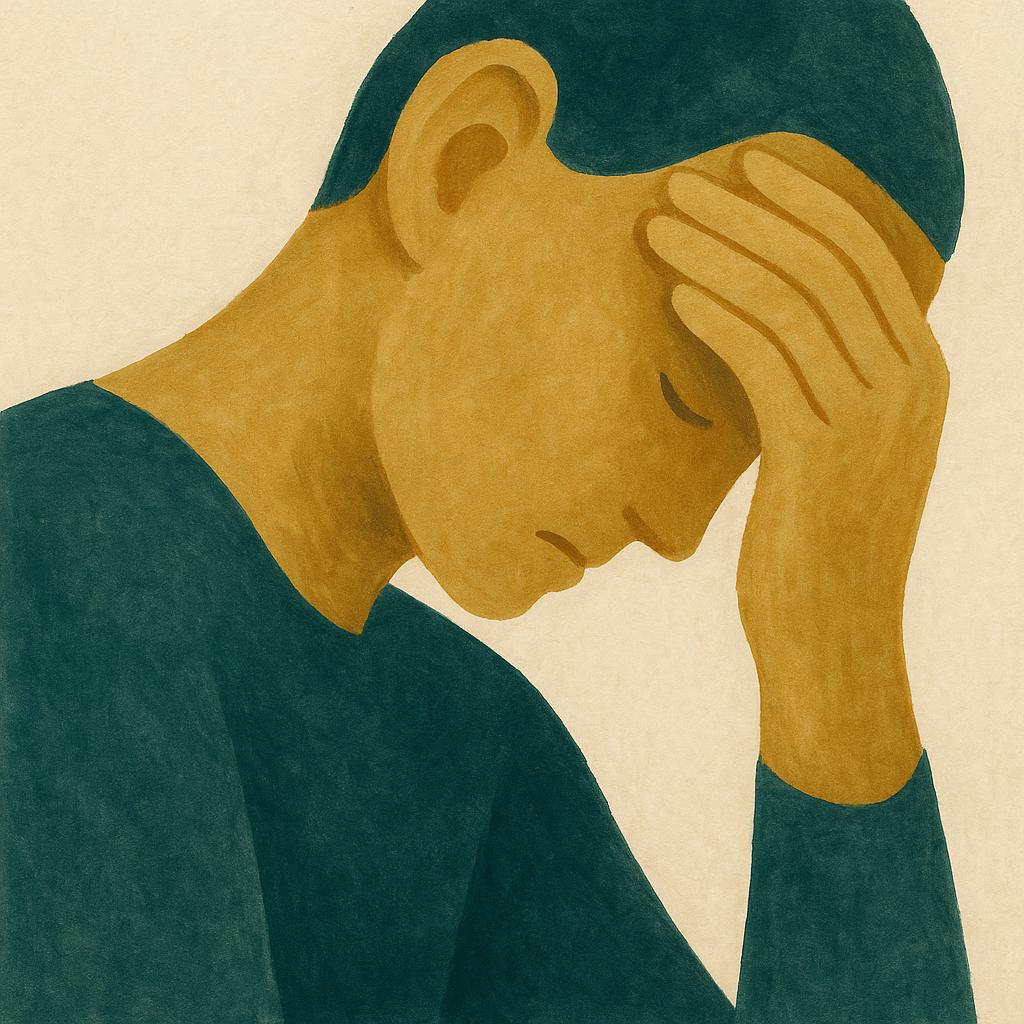 Ilustração editorial para o artigo: Neurodivergência não diagnosticada: o risco invisível