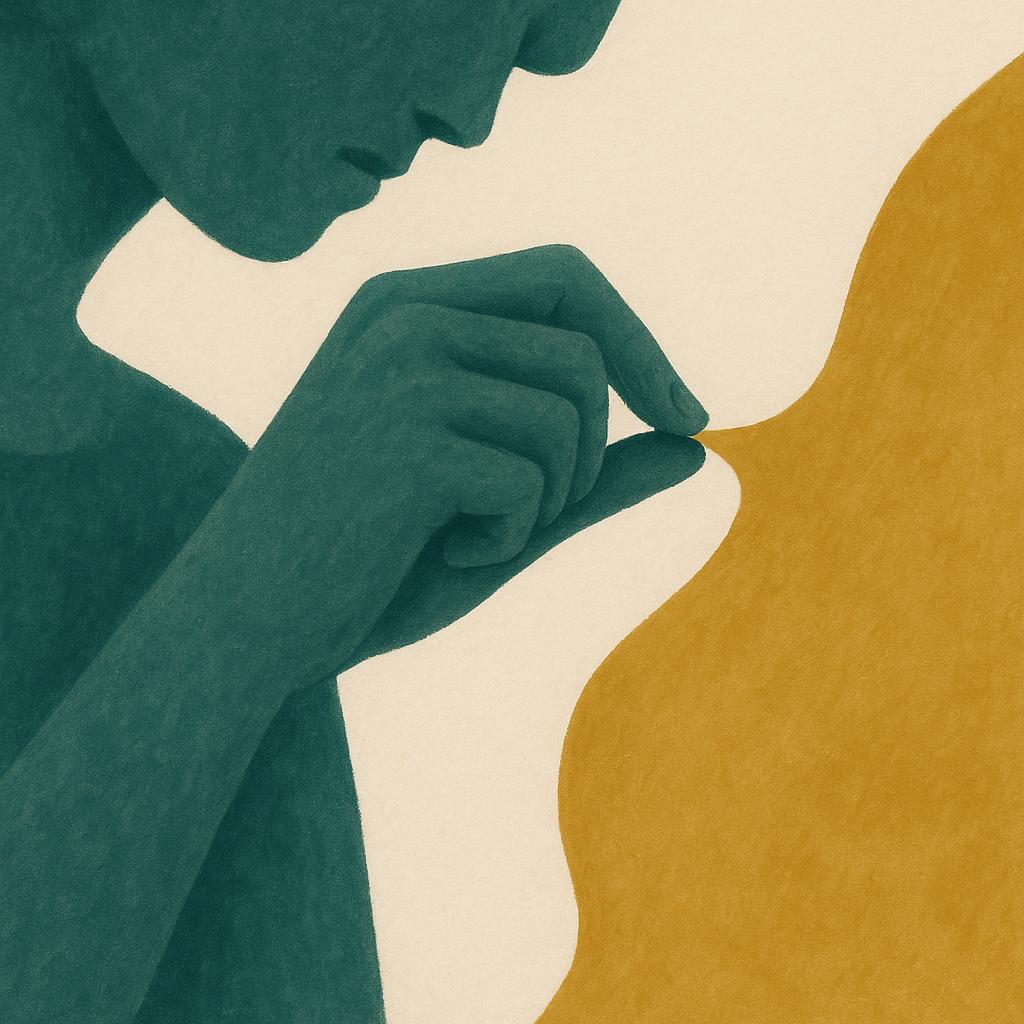 Ilustração editorial para o artigo: Perfeccionismo e altas habilidades: quando o padrão pesa