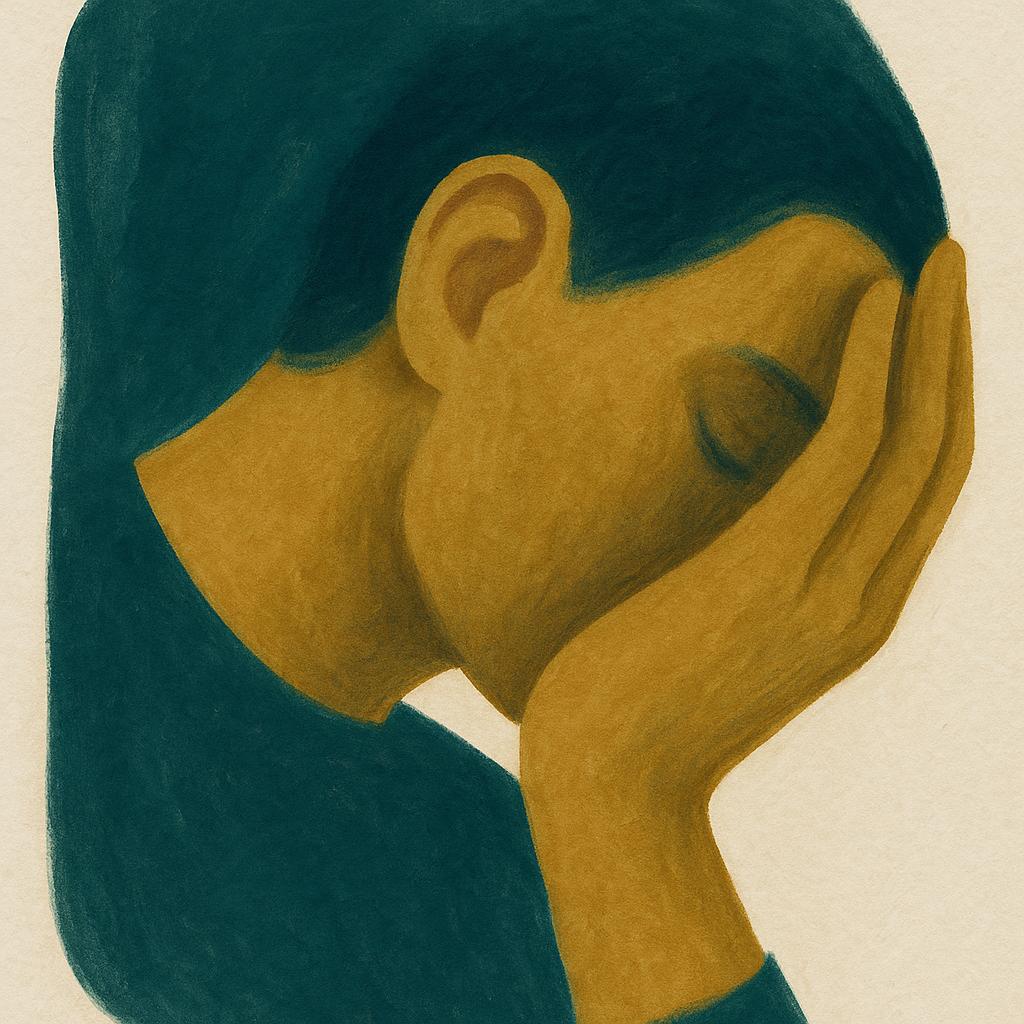 Ilustração editorial para o artigo: Presenteísmo: por que o adoecido presente custa mais
