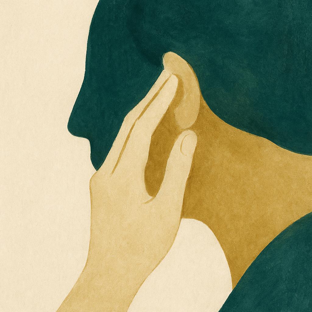 Ilustração editorial para o artigo: TDAH desatento no adulto: por que passa despercebido