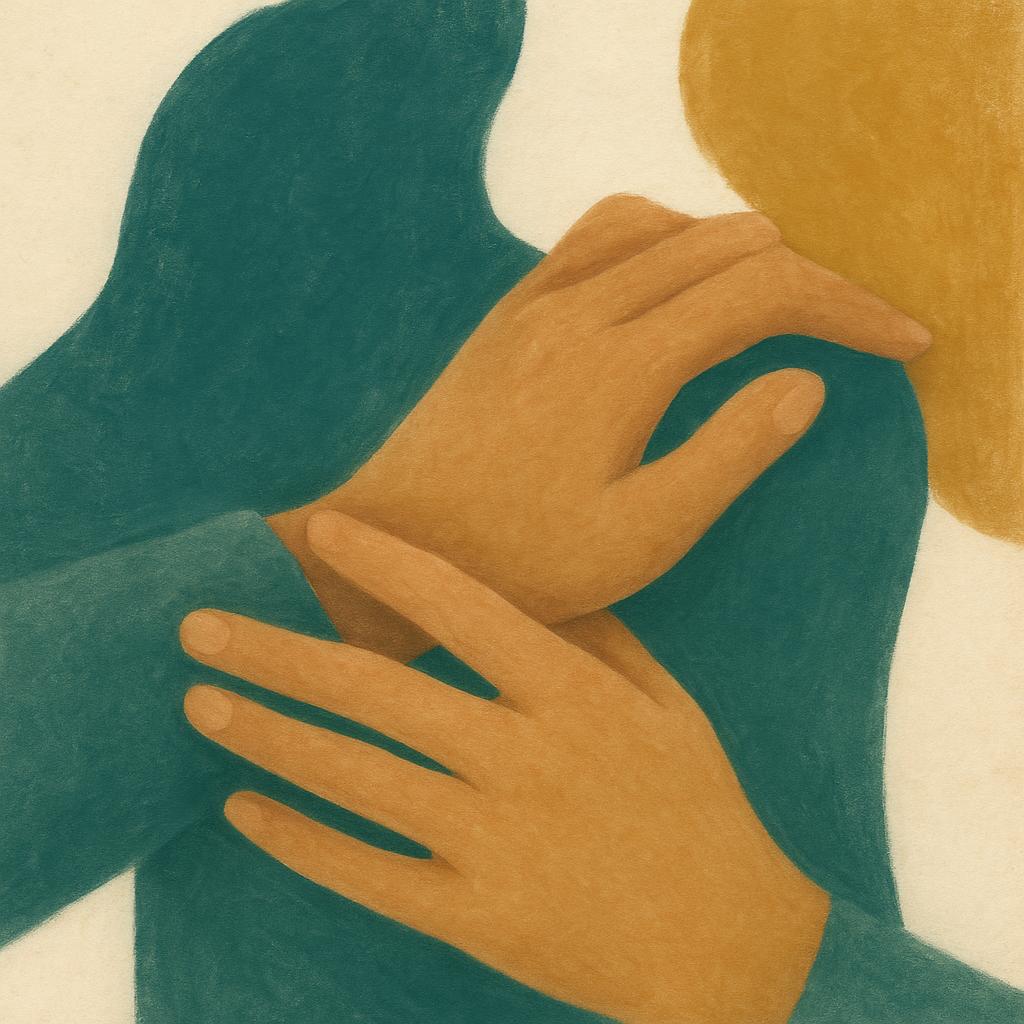 Ilustração editorial para o artigo: TDAH e autismo juntos (AuDHD): quando os dois coexistem