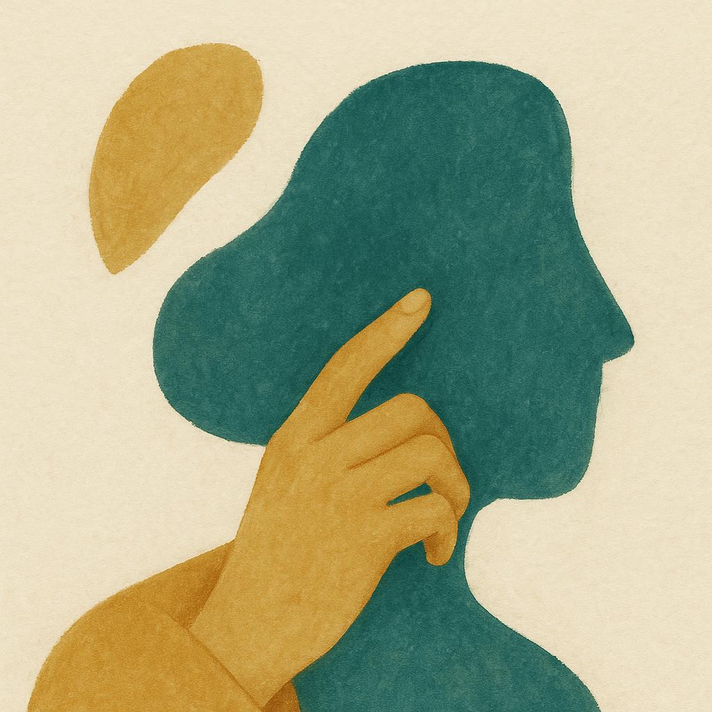 Ilustração editorial para o artigo: TDAH e criatividade: o que é verdade e o que é mito