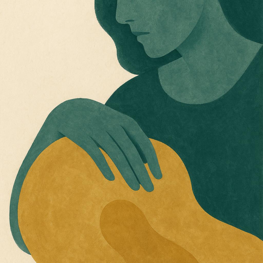 Ilustração editorial para o artigo: TDAH e hormônios: ciclo, gravidez e menopausa