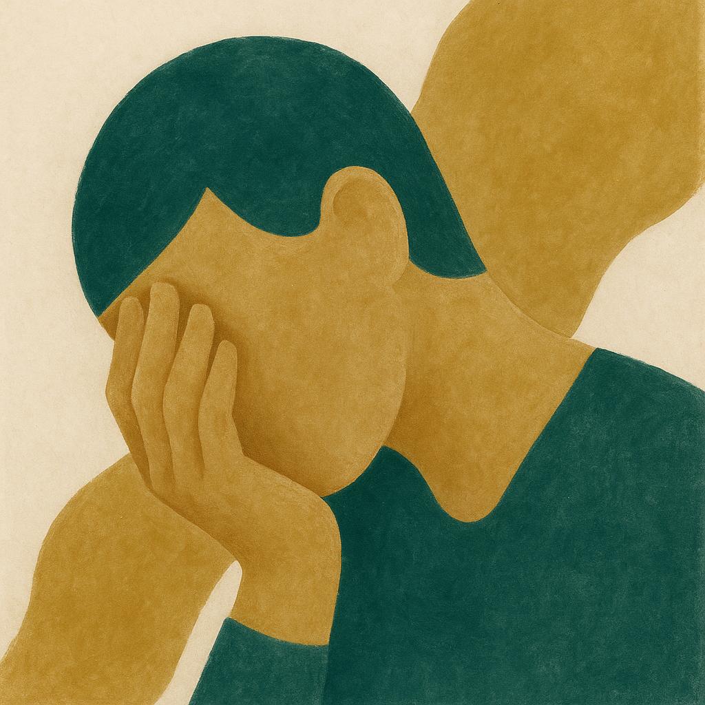 Ilustração editorial para o artigo: TDAH em adultos: sinais que passam despercebidos